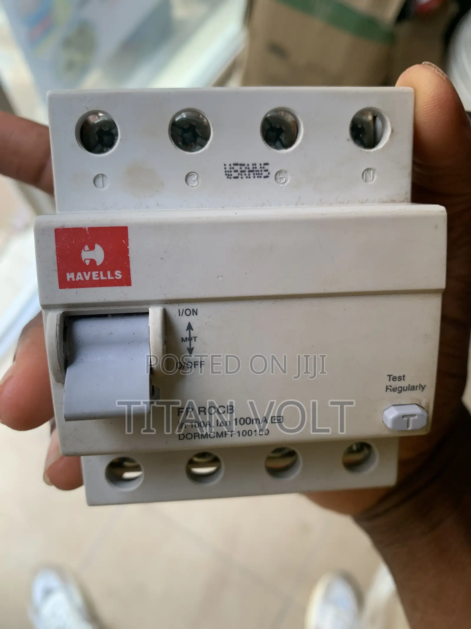 Havell 4 Pole RCCB ELCB 100A