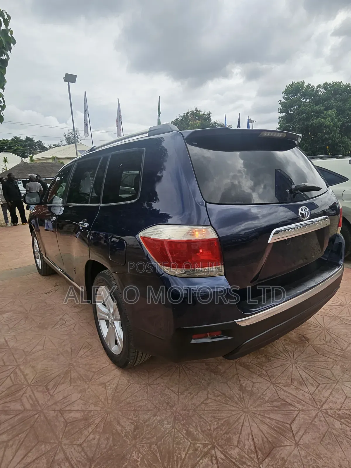 Toyota Highlander 2013 Blue