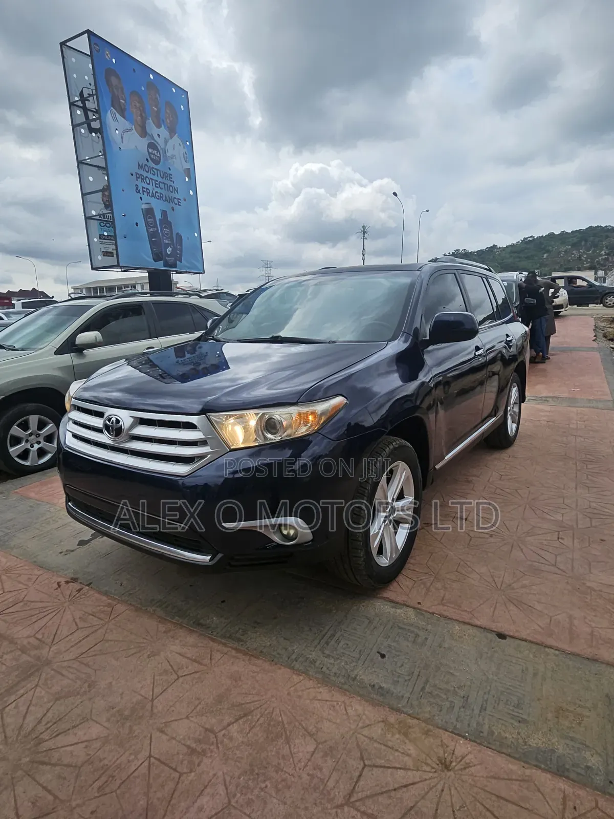 Toyota Highlander 2013 Blue