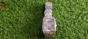 Luxury Iced Skeleton Wristwatch