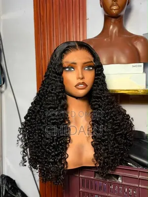 Uxury 100% Human Hair Wig – Soft, Full Natural Look