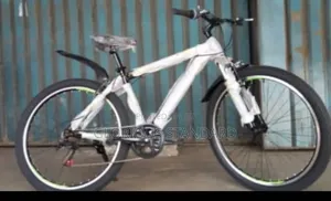 Bicycle Size 24 With Front Shock White Color