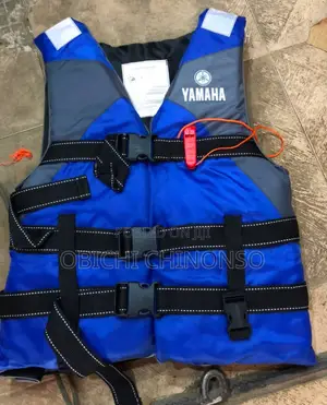 Life Jacket Features Three Heavy-Duty Adjustable Straps