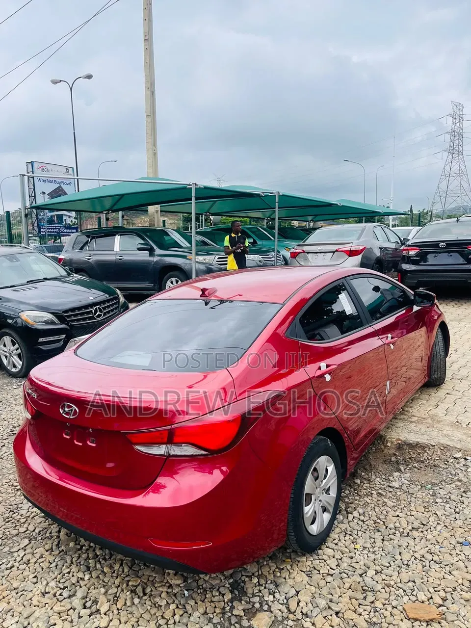 Hyundai Elantra 2016 Red