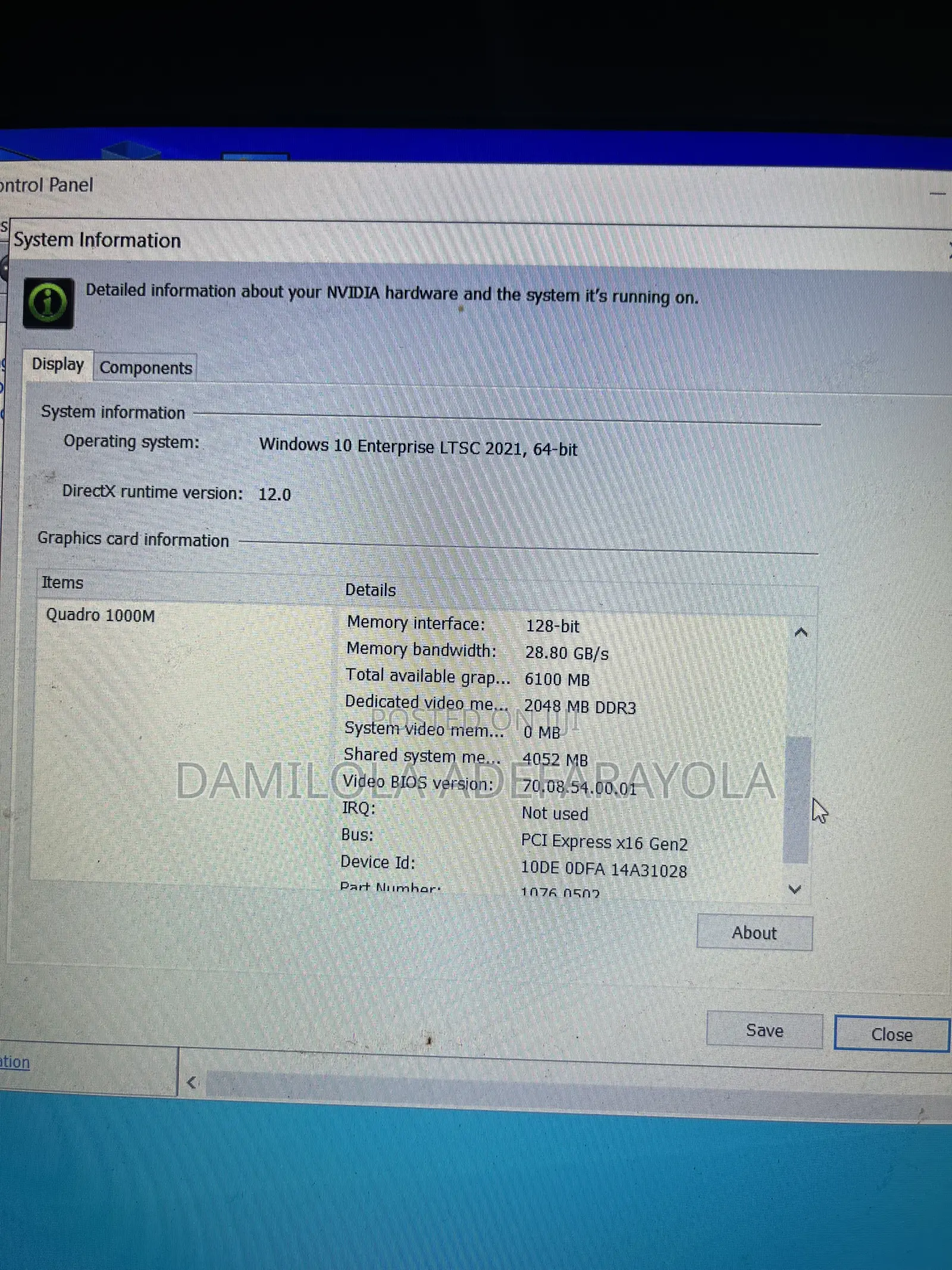 Laptop Dell Precision M4600 8GB Intel Core i7 SSD 320GB