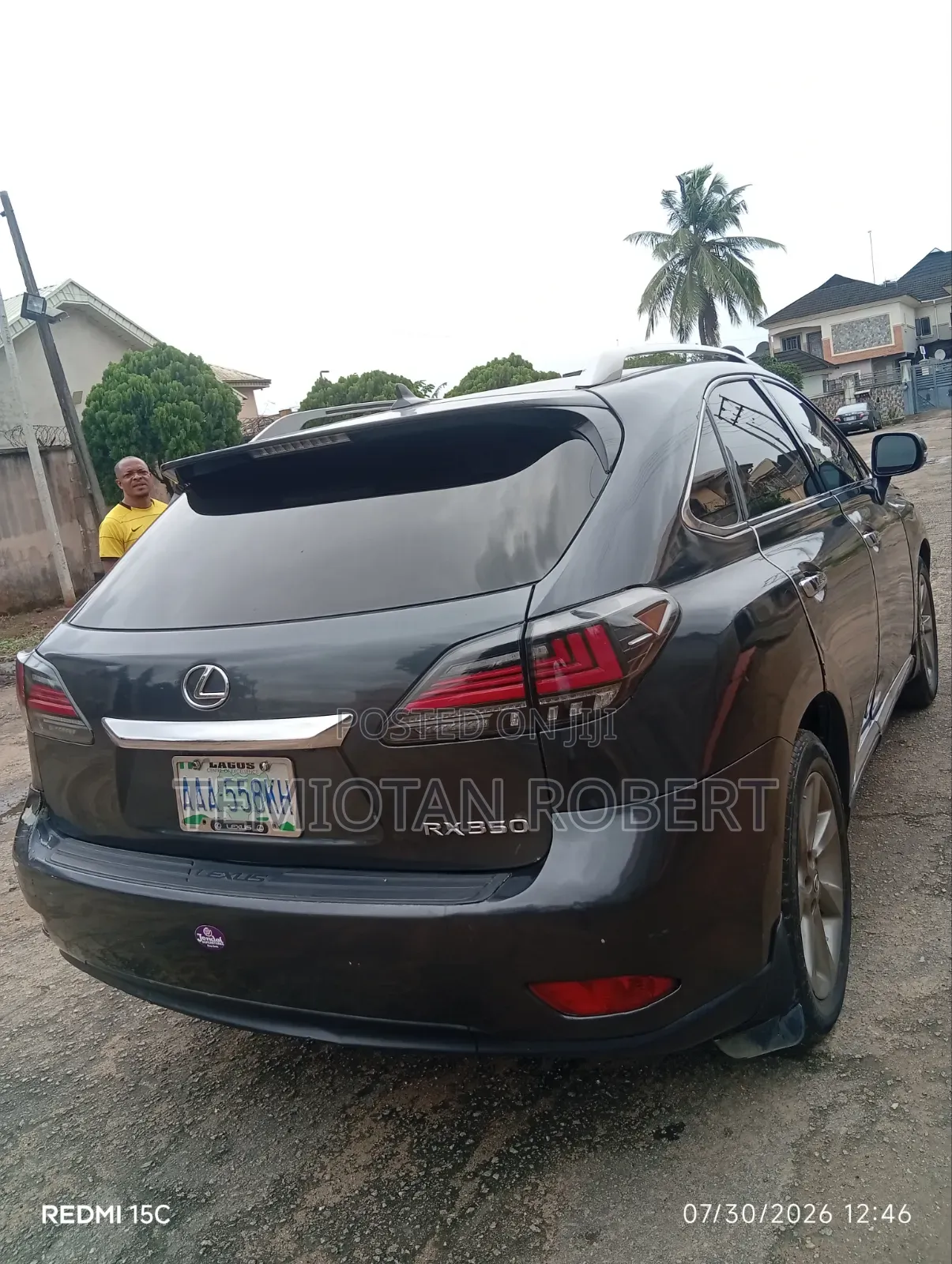 Lexus RX 350 AWD 2012 Gray