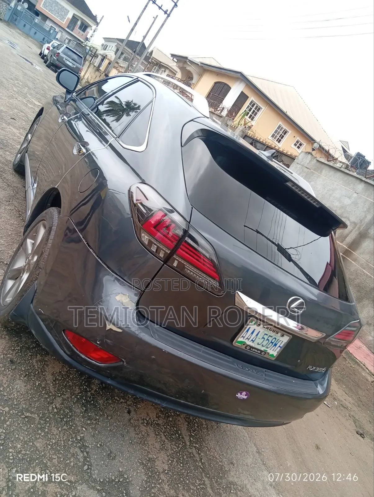 Lexus RX 350 AWD 2012 Gray