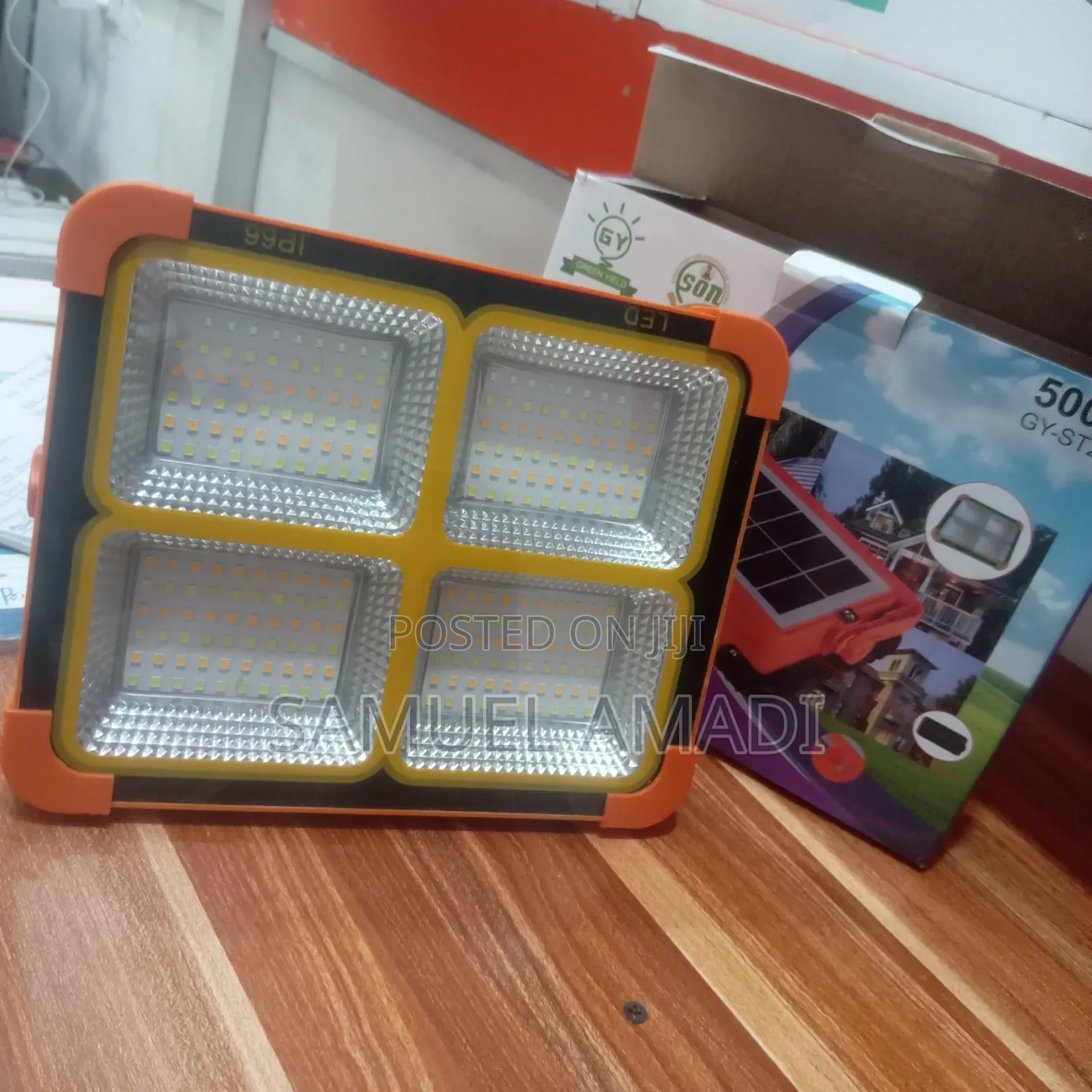 Goodbye to Light Bills! 500W Heavy Duty Solar Outdoor Security Light