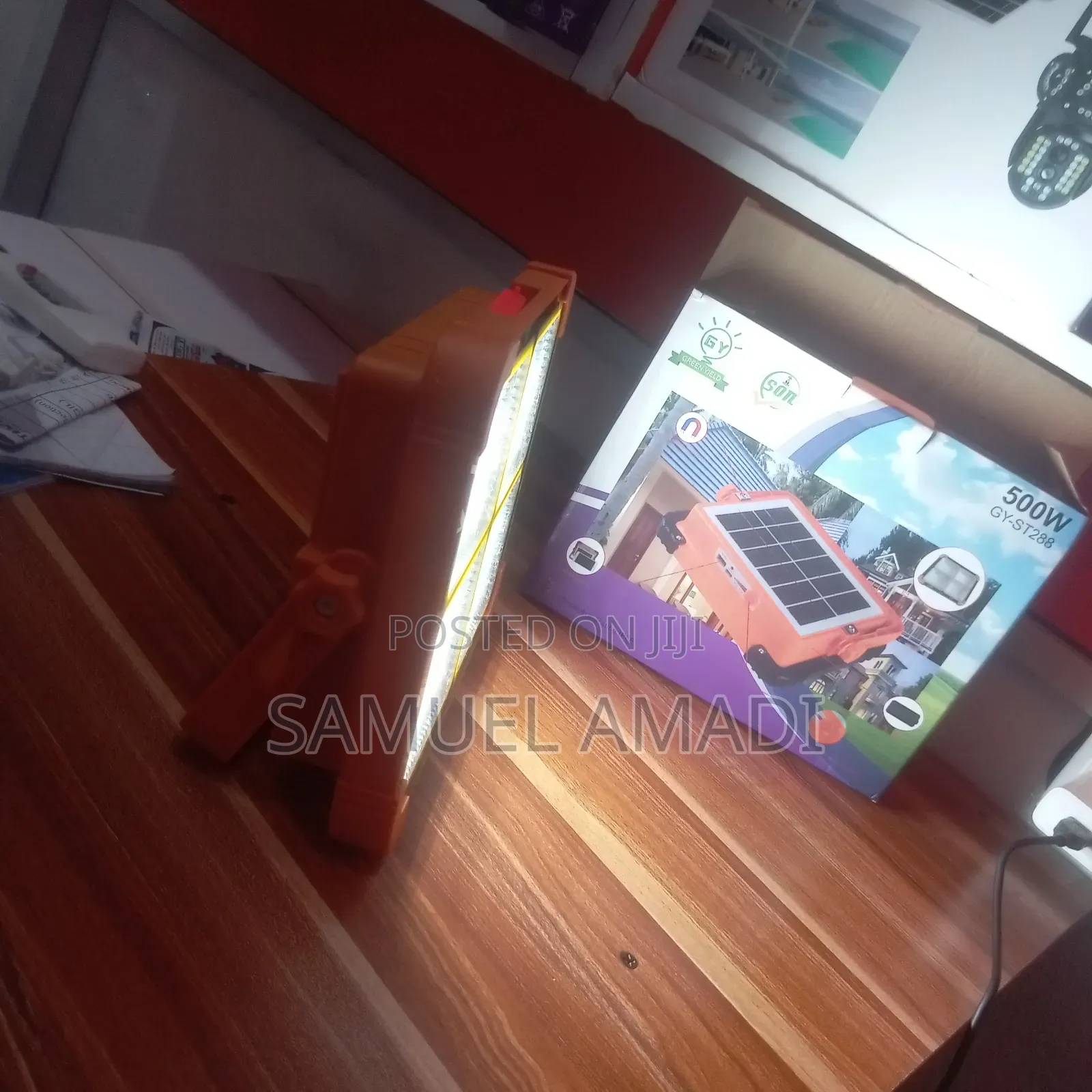 Goodbye to Light Bills! 500W Heavy Duty Solar Outdoor Security Light