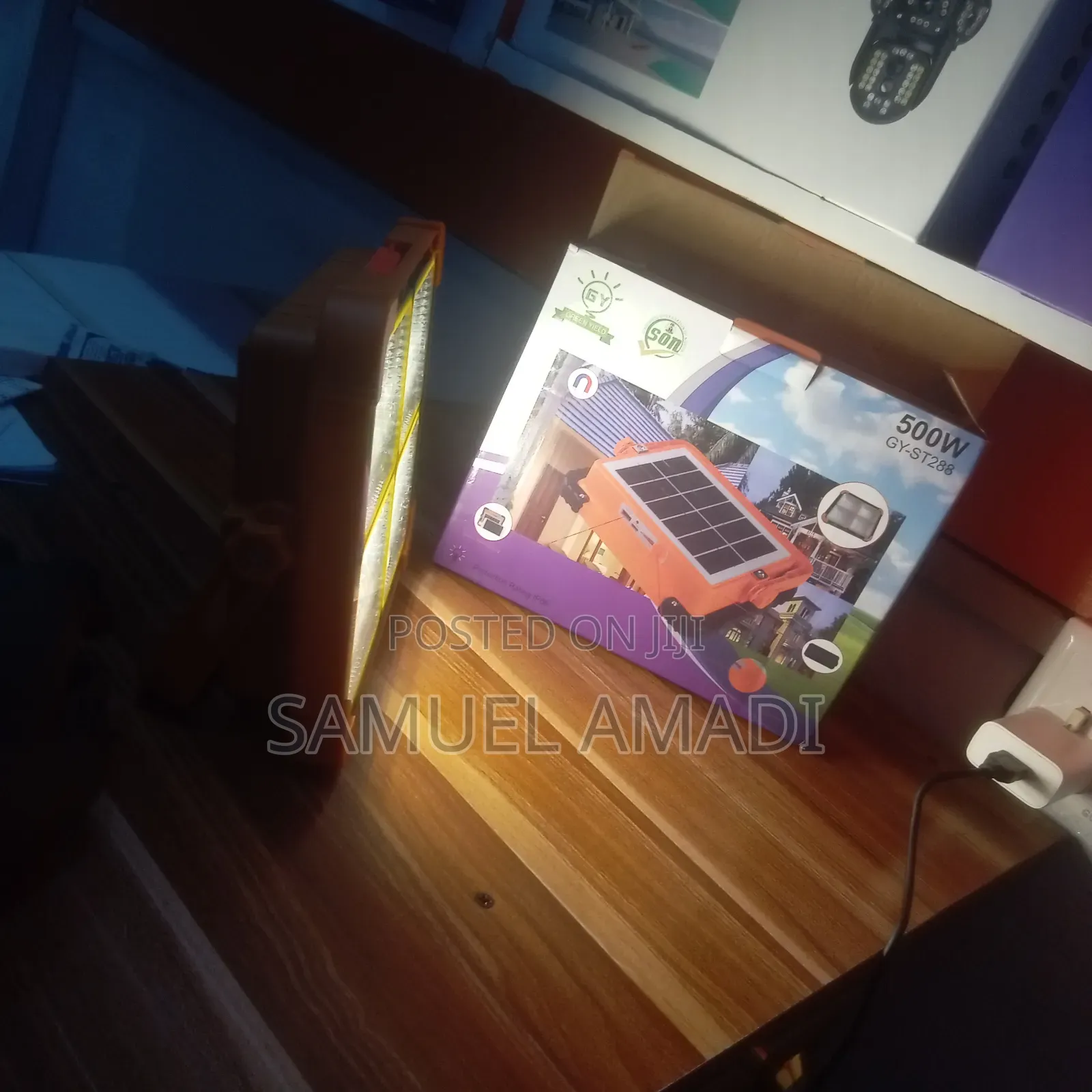 Goodbye to Light Bills! 500W Heavy Duty Solar Outdoor Security Light