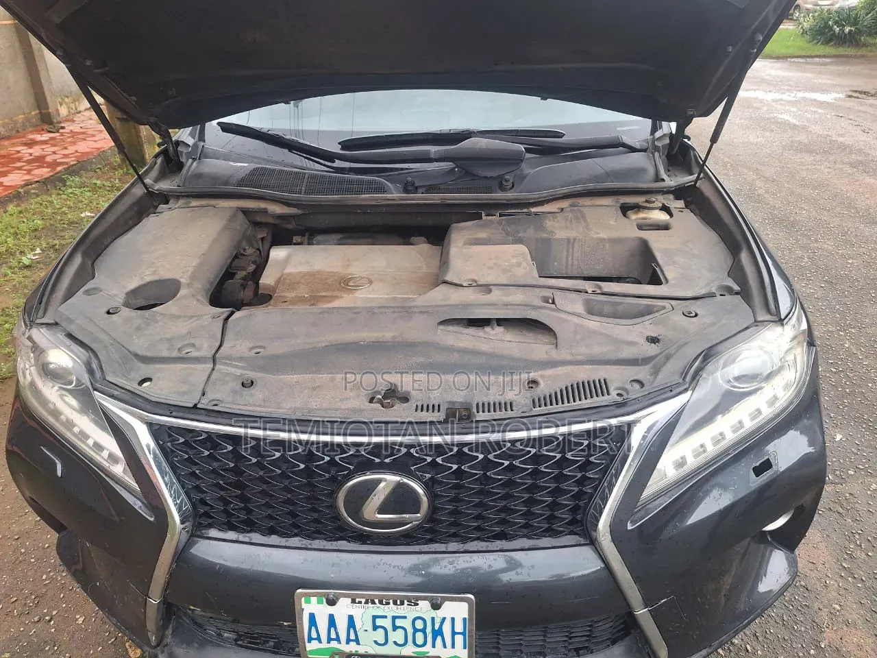Lexus RX 350 AWD 2012 Gray