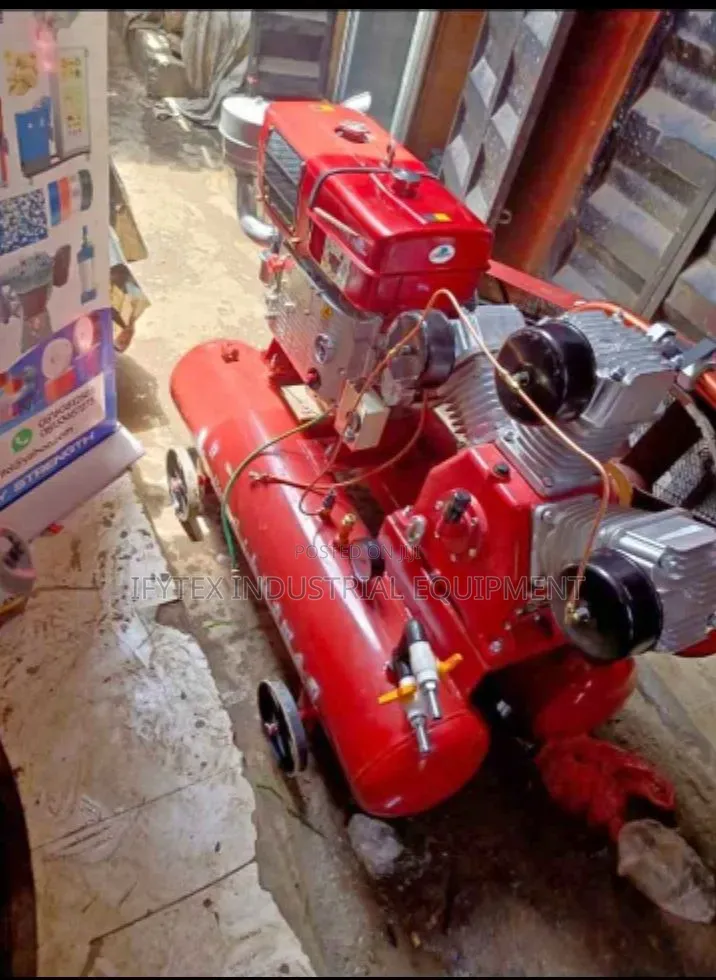 Double Tank Air Compressor 3 Cylinder for Jack Hammer