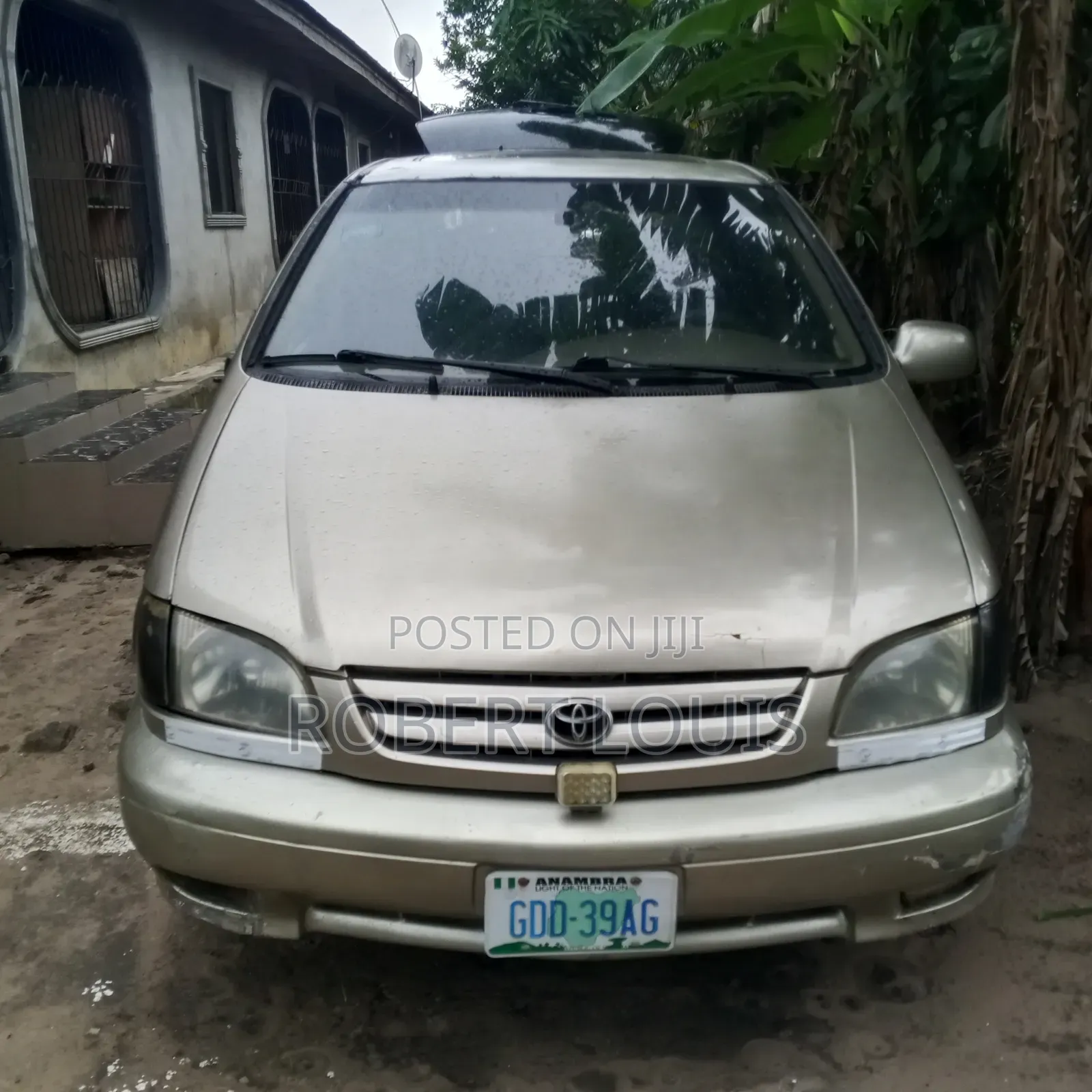 Toyota Sienna 2002 Gray