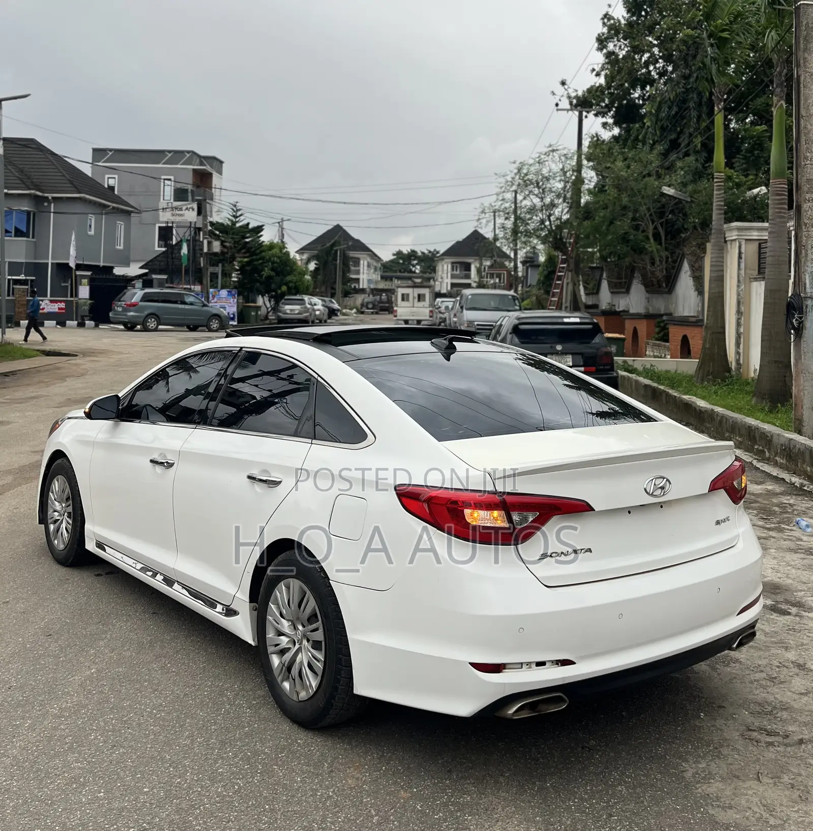 Hyundai Sonata 2015 White