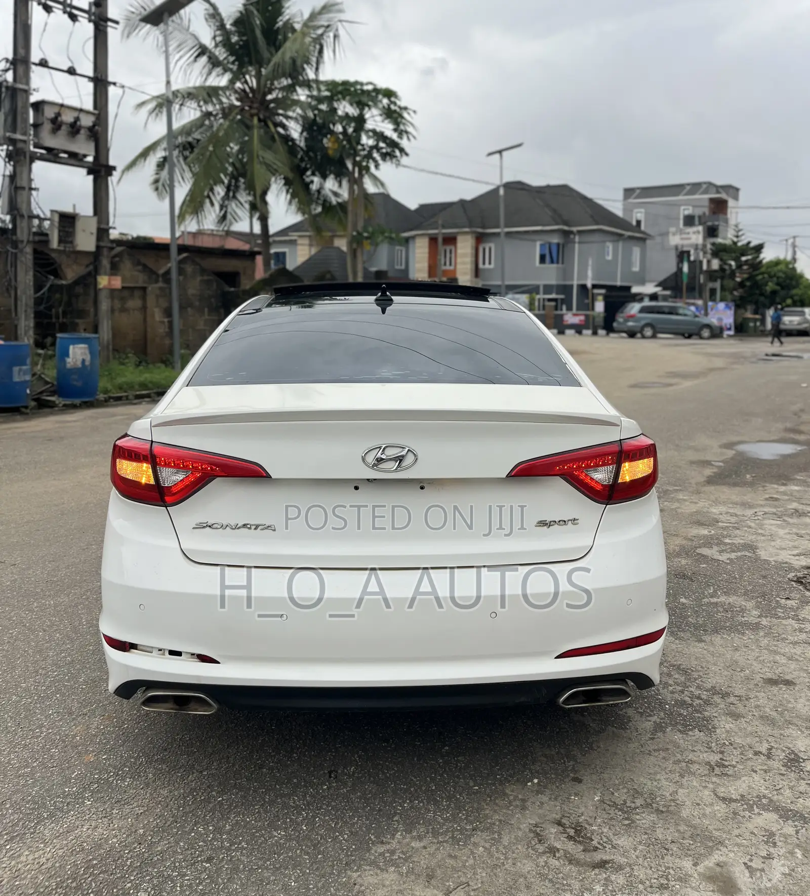 Hyundai Sonata 2015 White