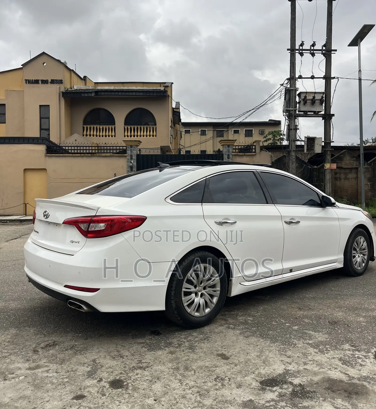 Hyundai Sonata 2015 White
