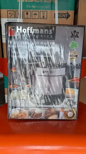 Brand New Hoffmans 6L Fufu Swallow Maker | 1000W | Multi-Function