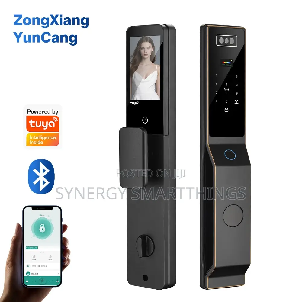 Tuya Z41 Smart Door Lock With Face Recognition, Fingerprint