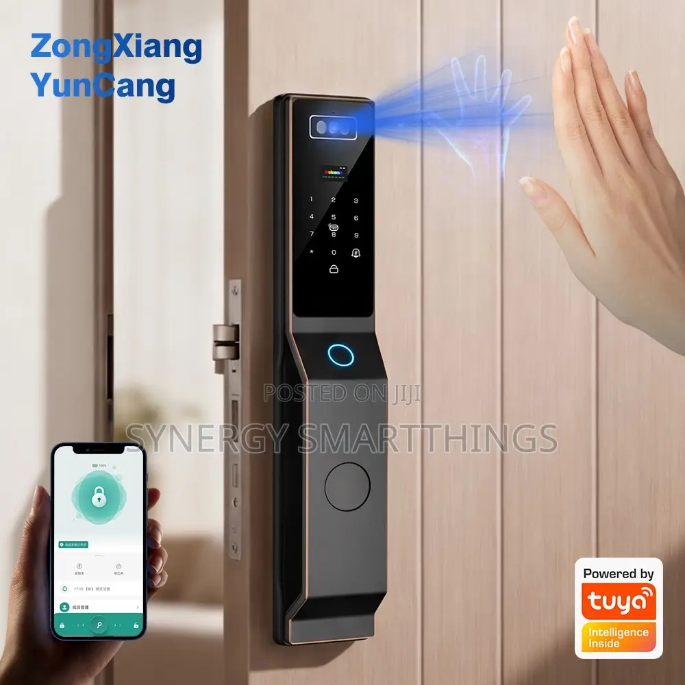 Tuya Z41 Smart Door Lock With Face Recognition, Fingerprint