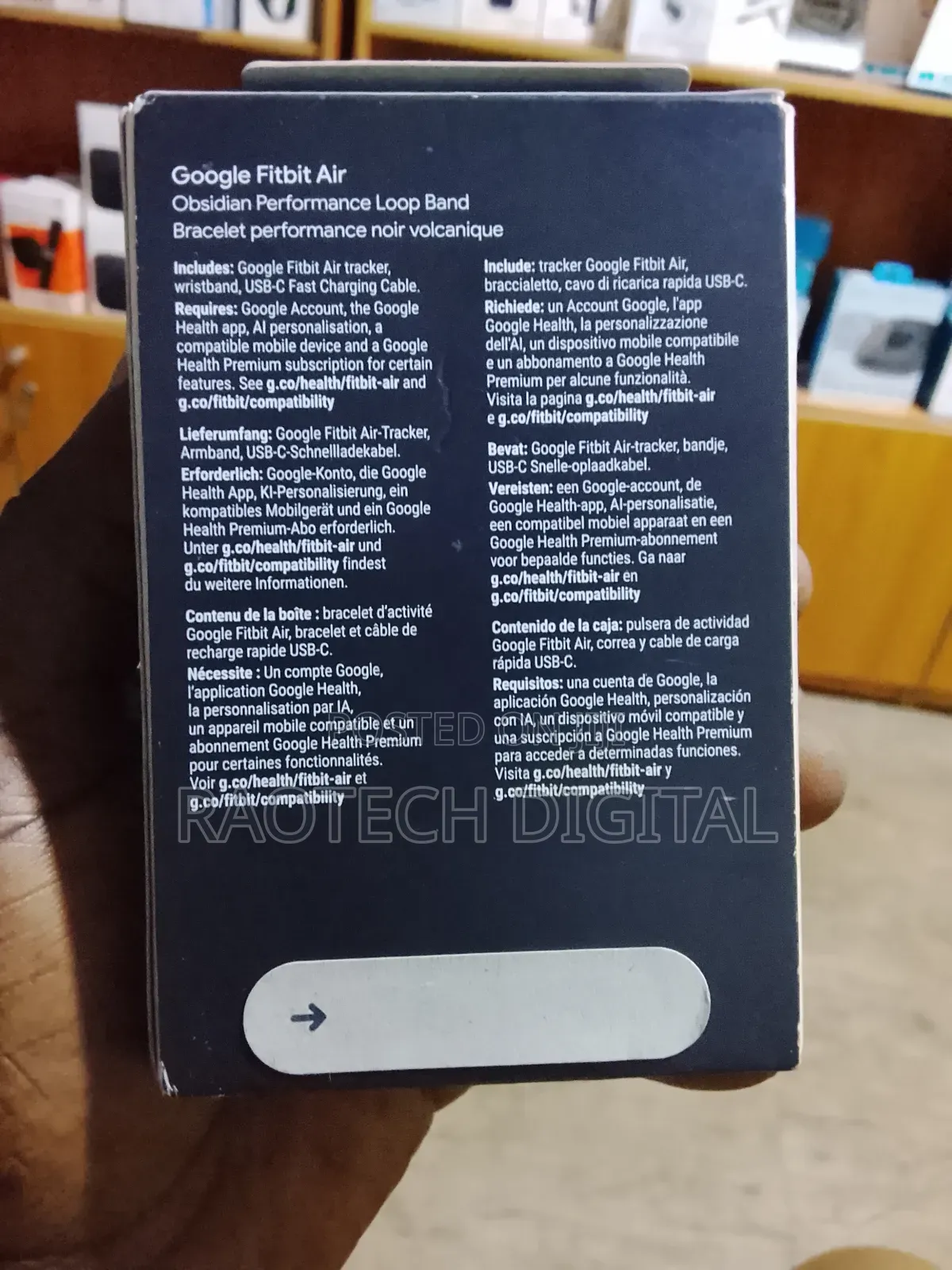 Google Fitbit Air