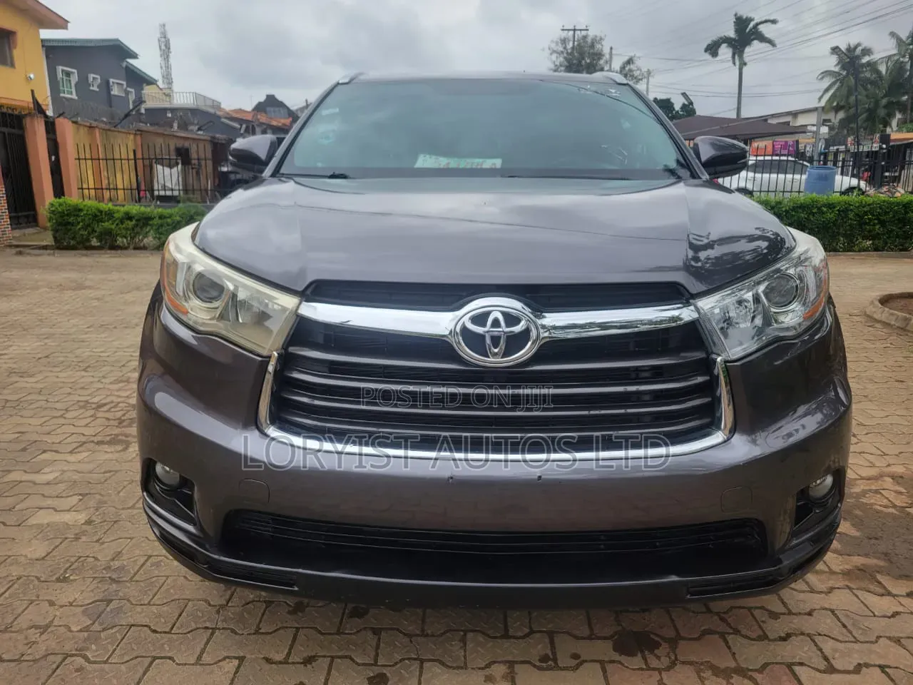 Toyota Highlander 2016 Gray