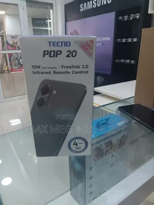 New Tecno Pop 20 128 GB Black