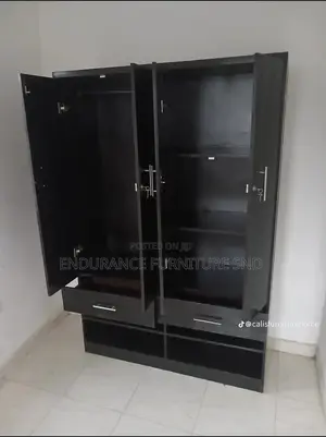 Premium Black HGF Wardrobe,
