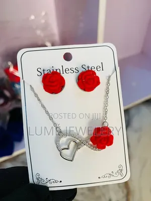Rose Jewelry Set