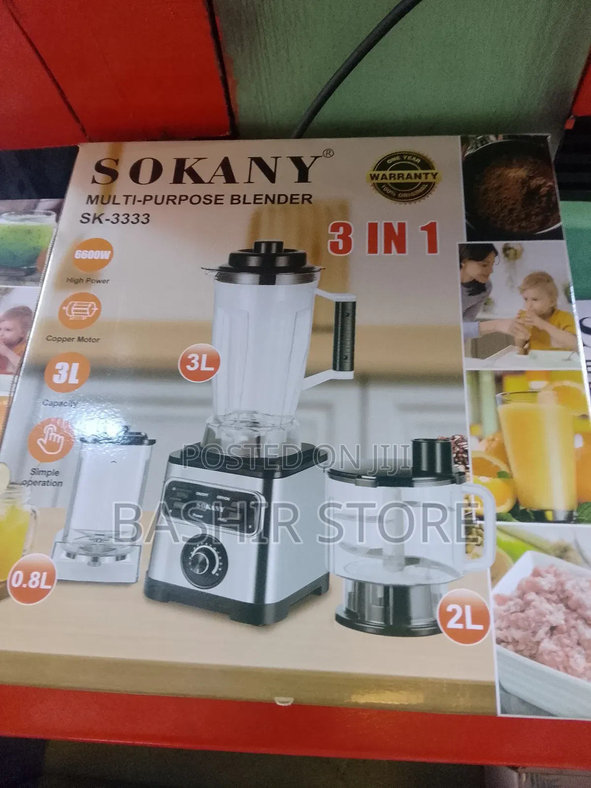 Sokany Multi-Purpose Blender