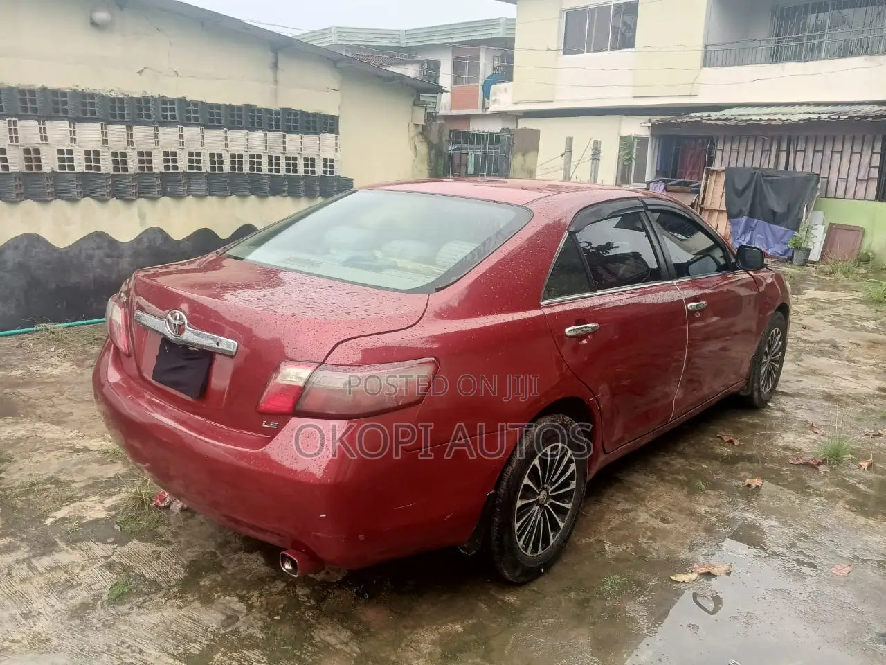 Toyota Camry 2007 Red