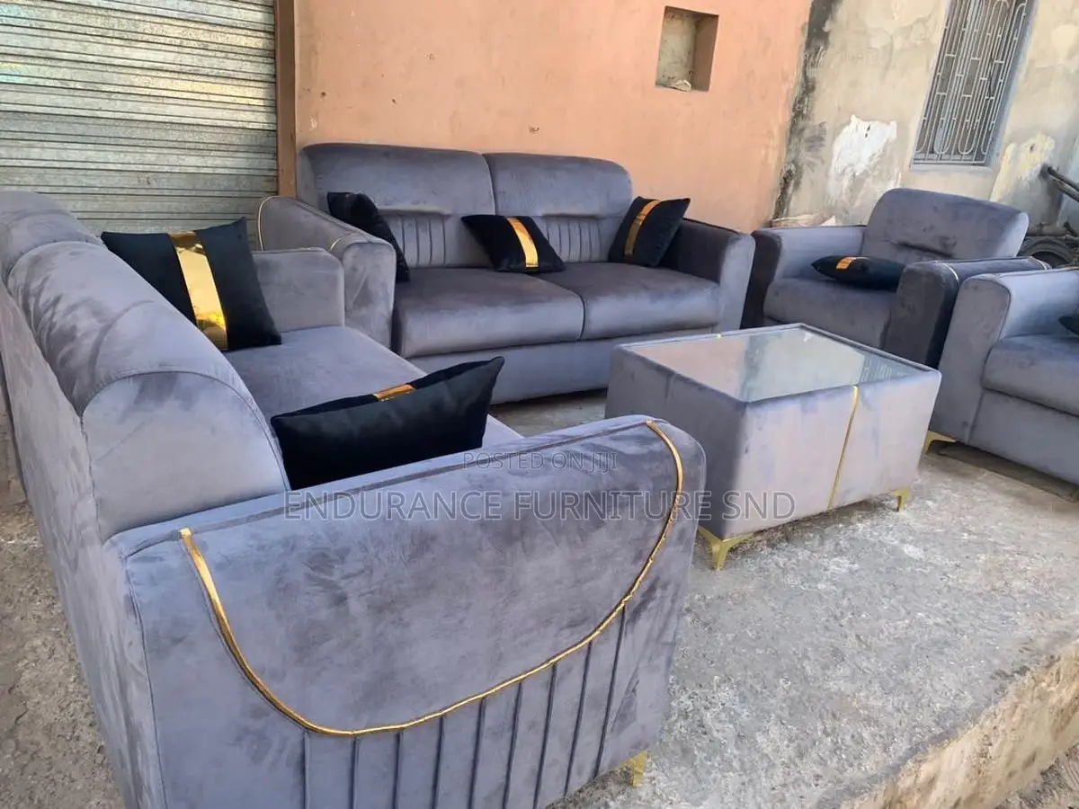 Complete Chair Set With a Matching Center Table,