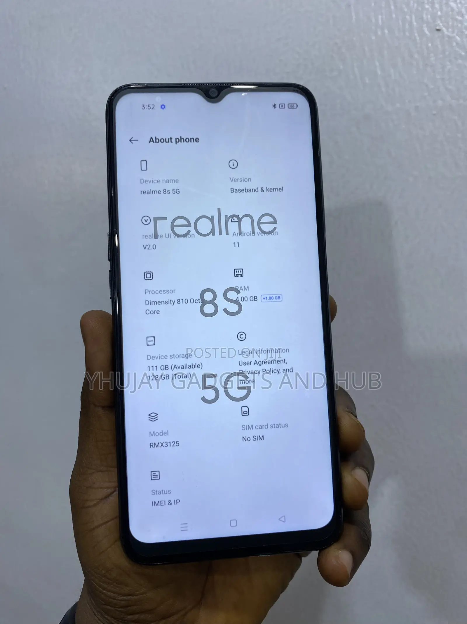 Realme 8 5G 128 GB Black