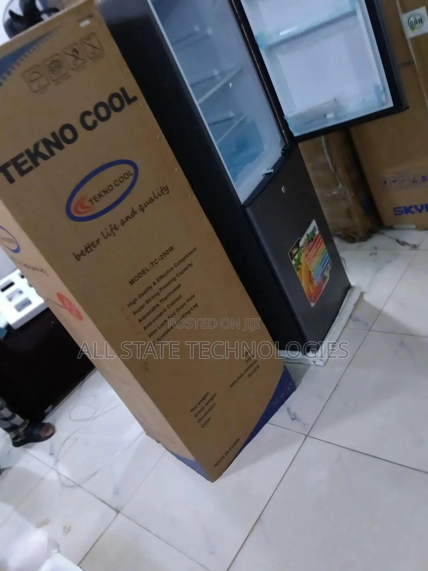 Tekno Cool TC-200W Home Refrigerator