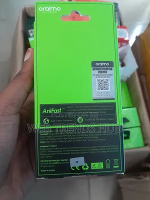 Oraimo 20W PowerCube 201 Charger + Type-C to Lightning Cable