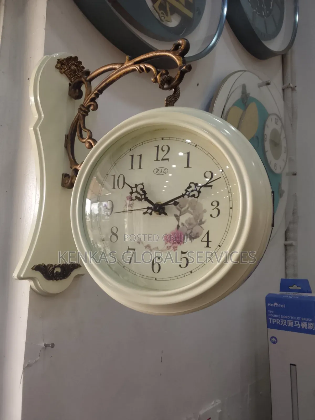 Double Face Clock