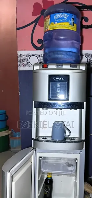 CWAY Hot Cold Water Dispenser With Mini Refrigerator – Neatly Used