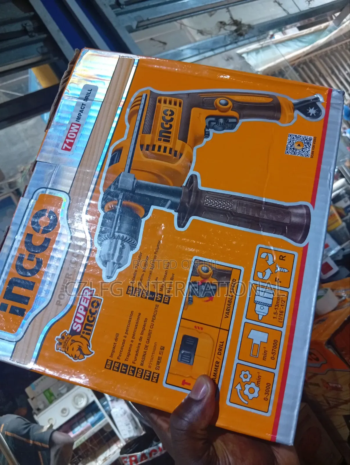 Ingco 710w Impact Drill