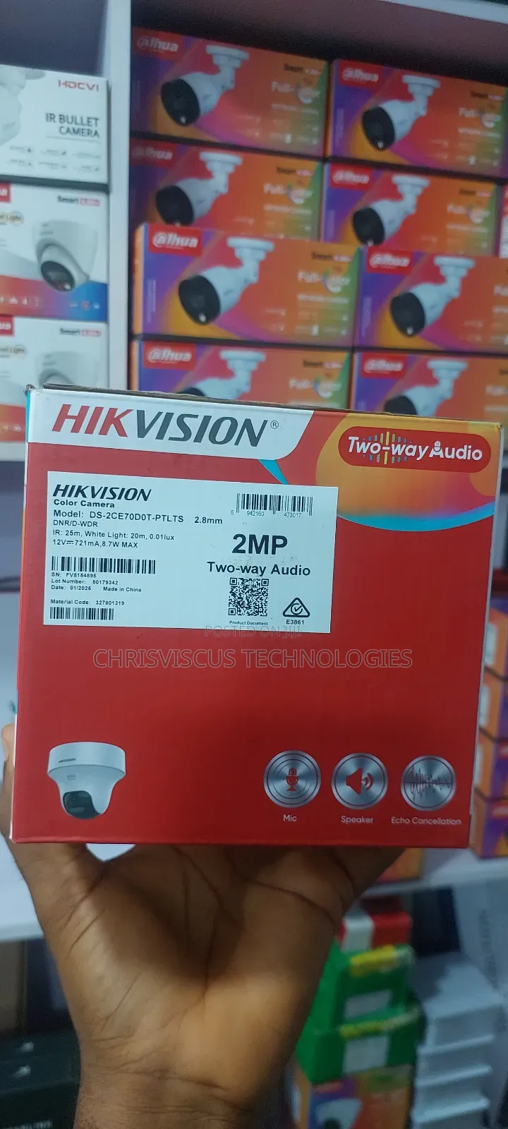 Hikvision Tubor HD Audio Camera