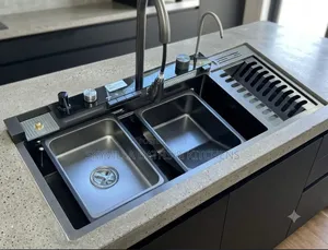 All-in-One Smart Kitchen Workstation Sink
