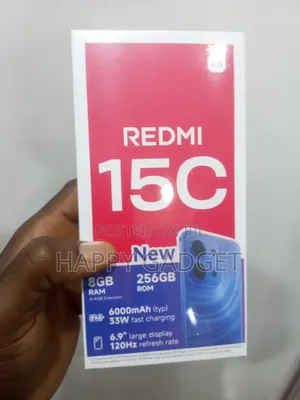 New Xiaomi Redmi 15C 4G 256 GB