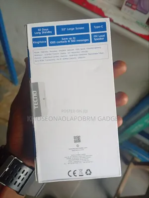 New Tecno T528 Black