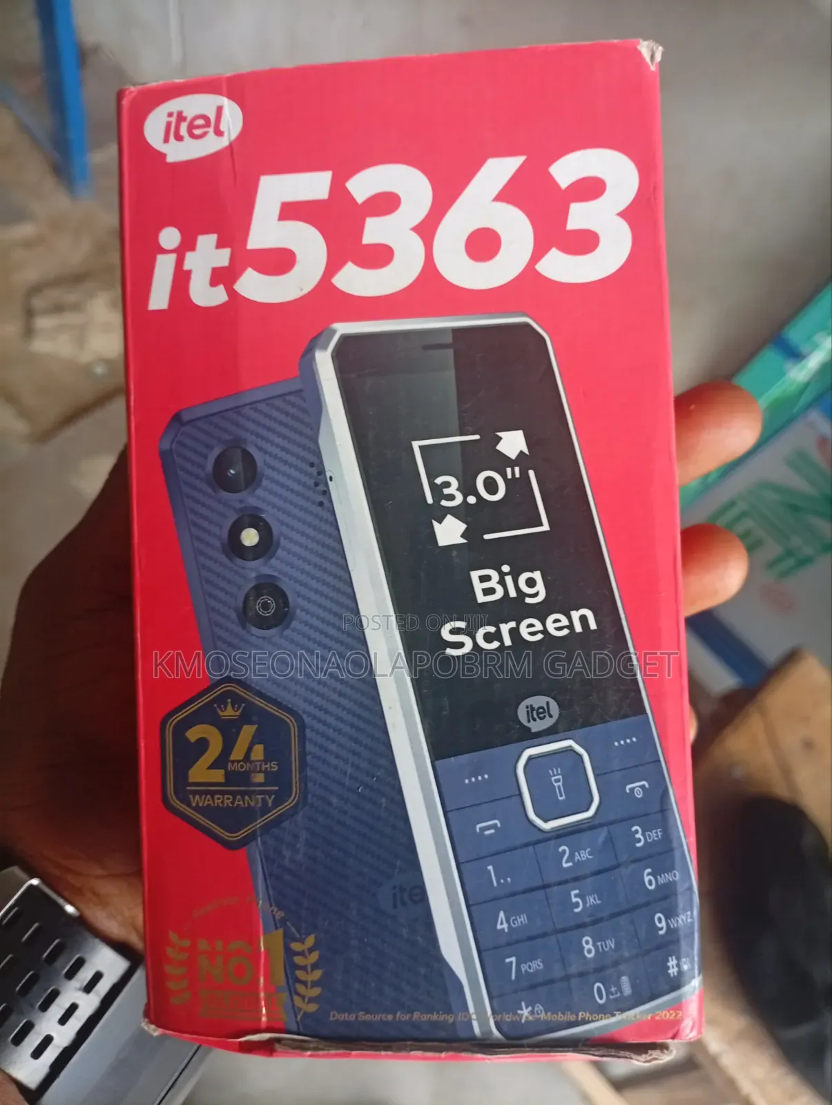 New Itel it5362 Blue