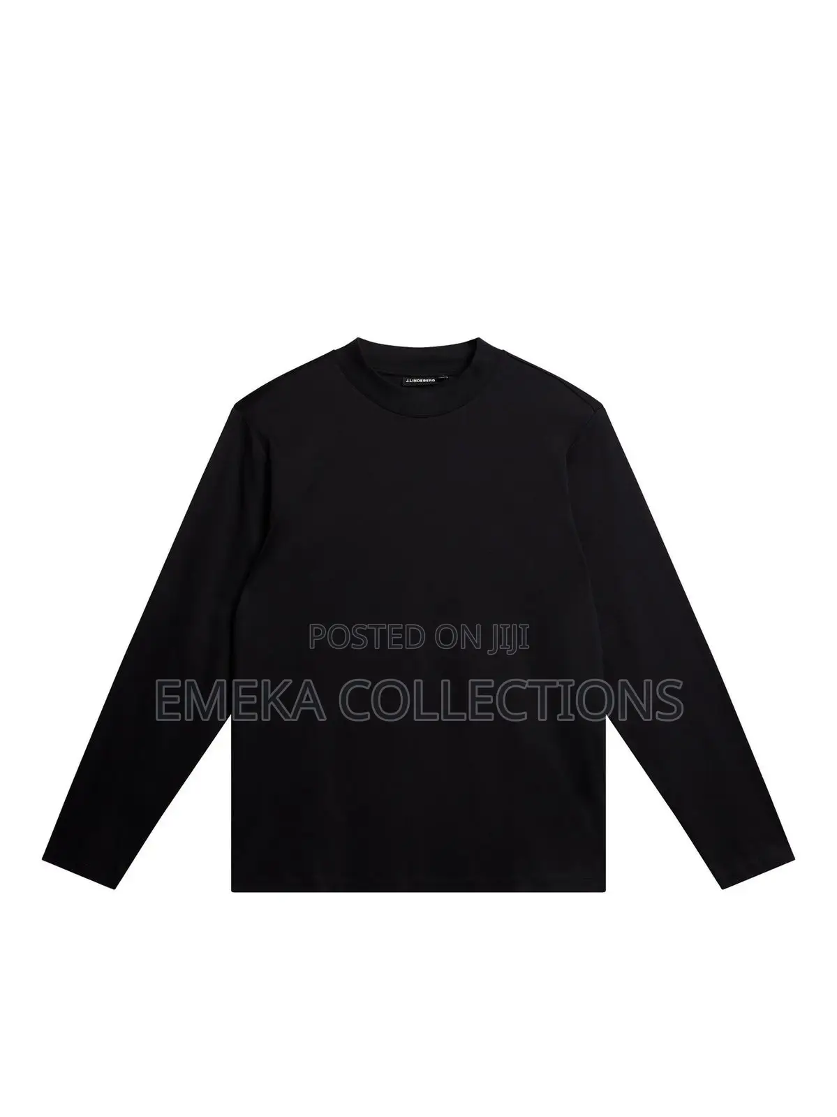 Plain Black and White Longsleeve
