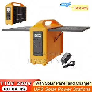 100W Portable Power Station Solar Generator Laptop Power Bank