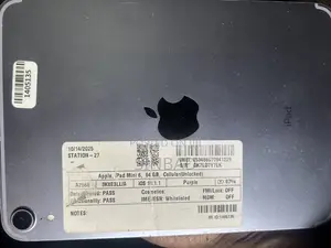 Apple iPad mini 6 64 GB Silver
