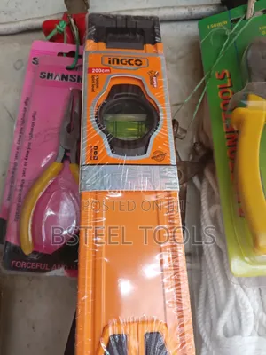 INGCO 200cm Spirit Level – Professional Leveling Tool