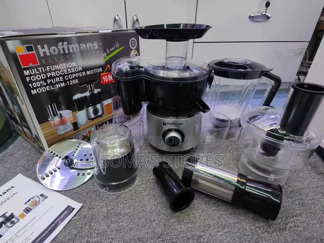 Hoffman 10 in Food Processor