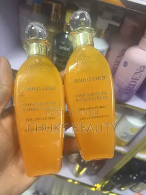 Jehdat Gold Snow White Oil (Without Cream)