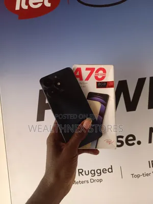 Itel A70 128 GB Black