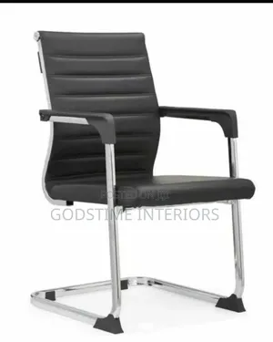 Newly Arrived Leather Visitors Chair